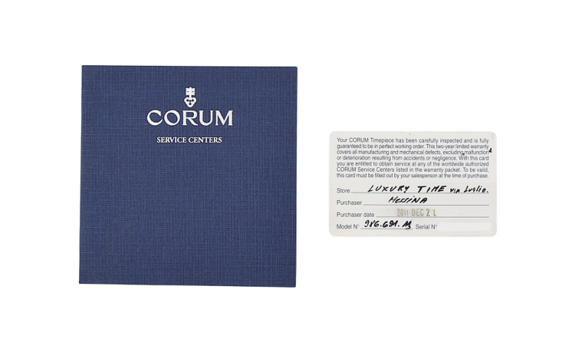 Corum Admiral's Cup Leap Second Gold