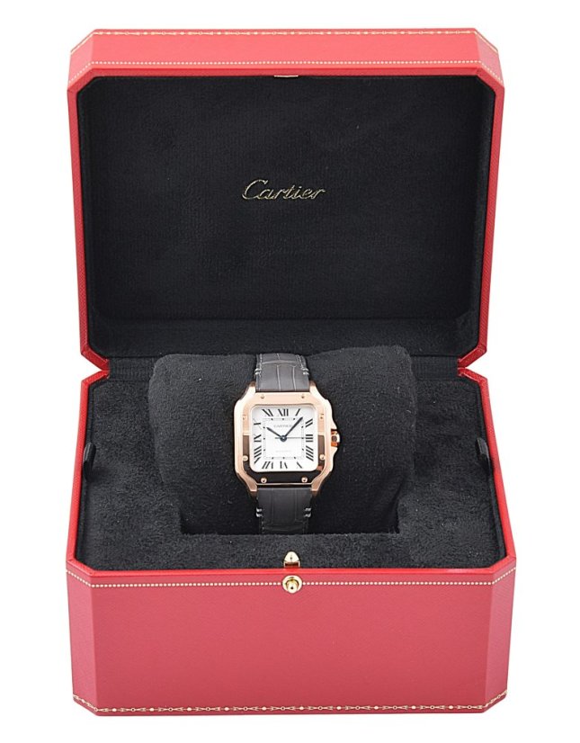CARTIER Santos Rose Gold