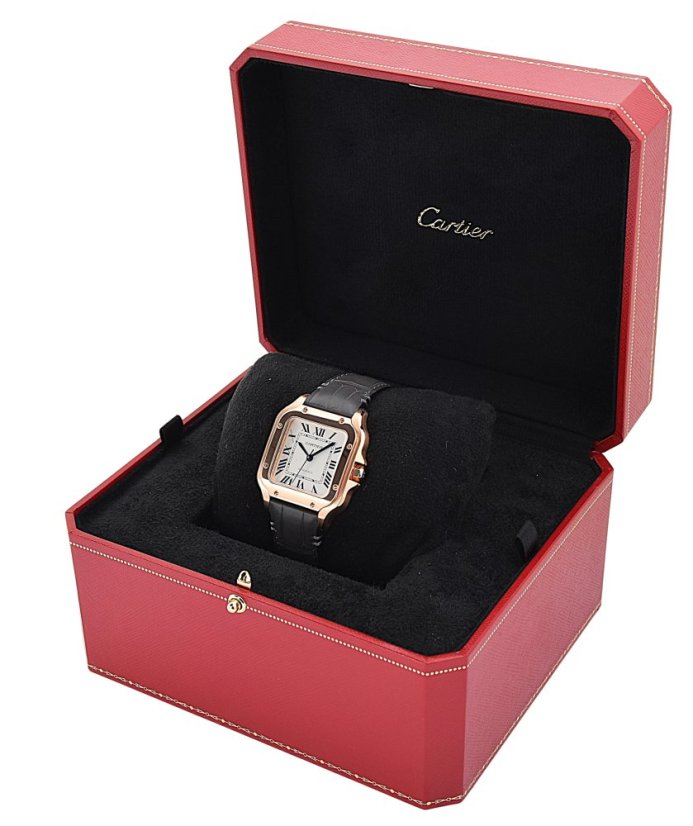 CARTIER Santos Rose Gold