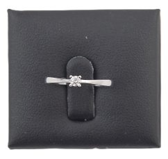 Prsten z bílého zlata 14Kt 2,53 g