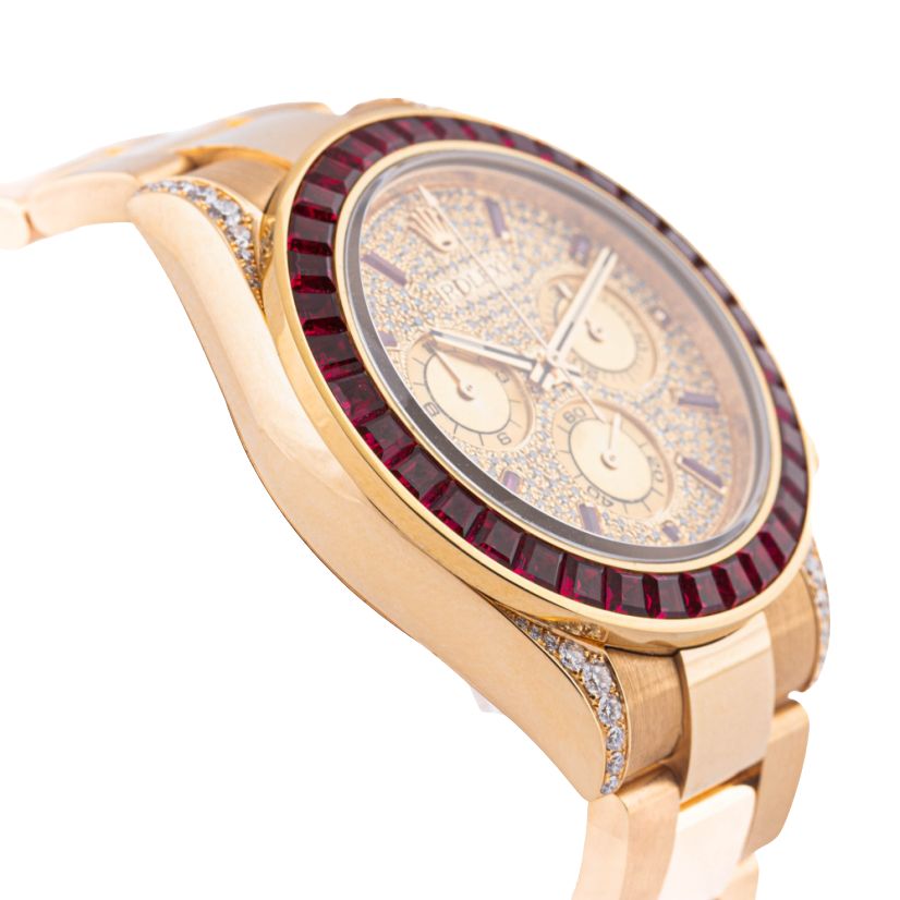Rolex Daytona Pave Red Ruby