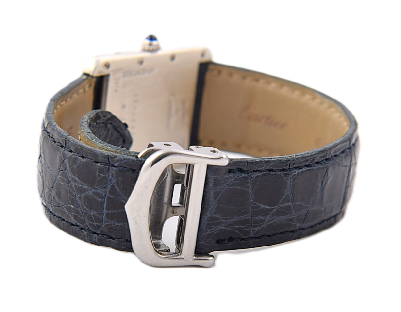 Cartier Tank must de Cartier Silver