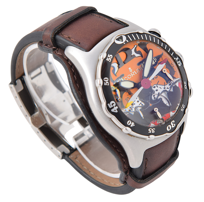 Corum Bubble Dive Bomber Tiger