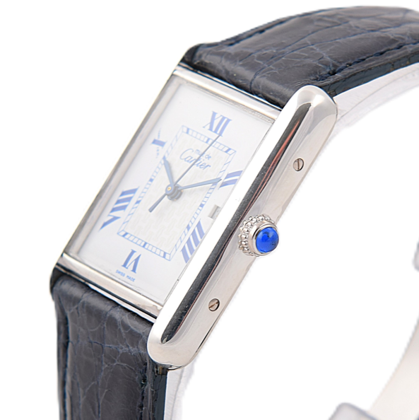 Cartier Tank must de Cartier Silver
