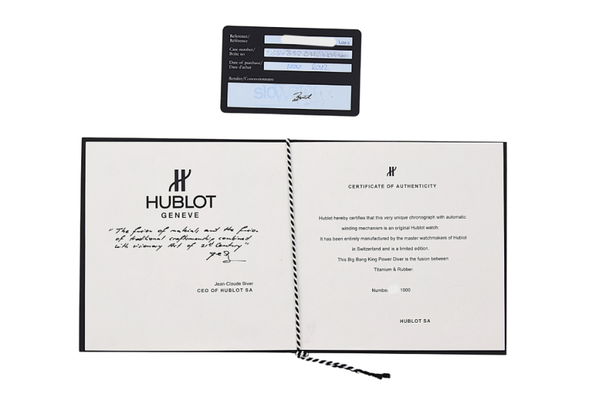 Hublot King Power Oceanographic 4000 Monaco Limited Edition 1000ks