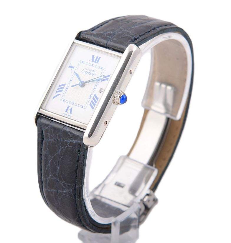 Cartier Tank must de Cartier Silver
