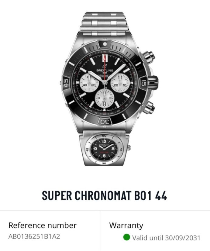 BREITLING Super Chronomat B01 44