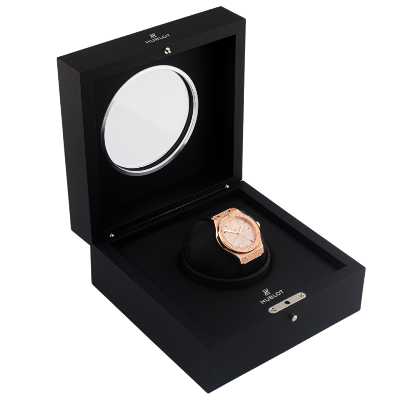 Hublot Classic Fusion Gold Pavé