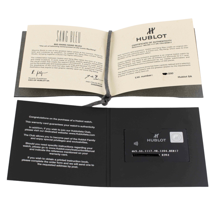 Hublot Big Bang Unico Sang Bleu