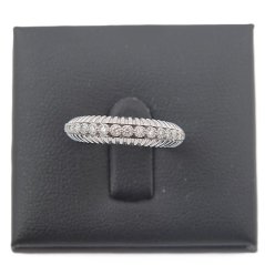Prsten z bílého zlata 14Kt 2,88 g
