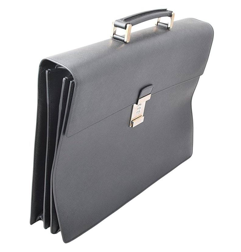 Prada Saffiano Leather Briefcase