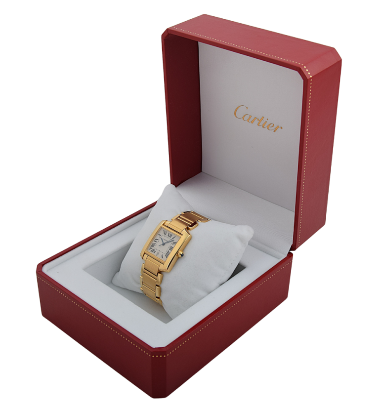 Cartier Tank Française Full Gold