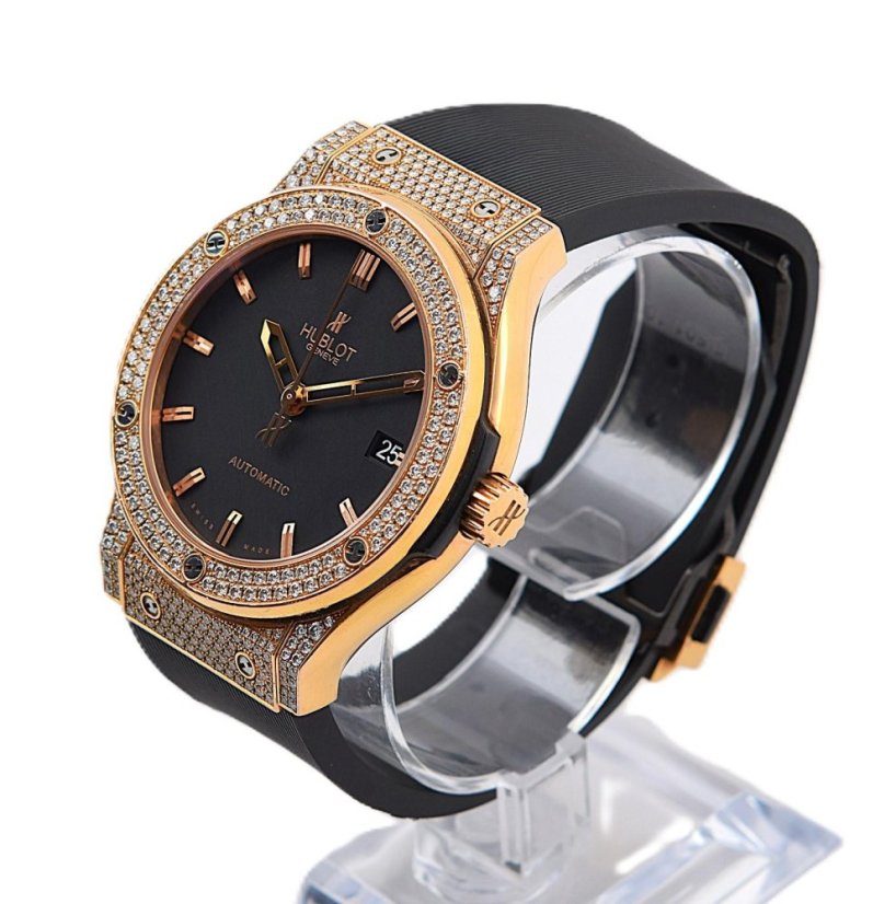 Hublot Classic Fusion King Gold Diamonds