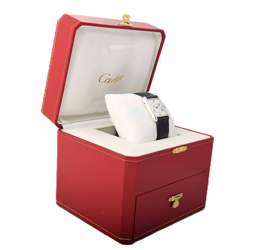 Cartier Tank must de Cartier Silver