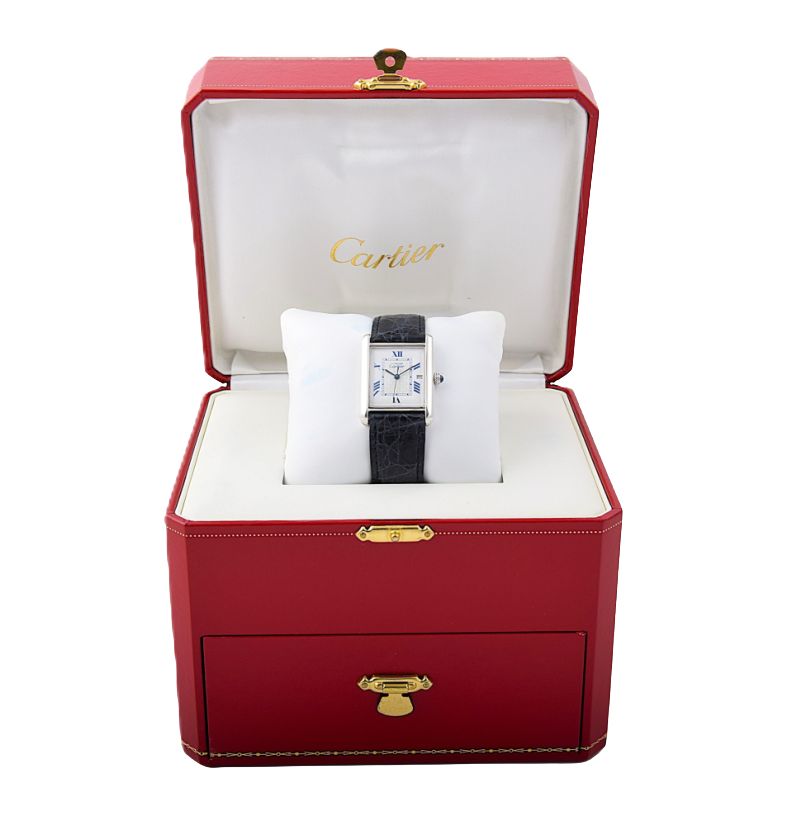 Cartier Tank must de Cartier Silver