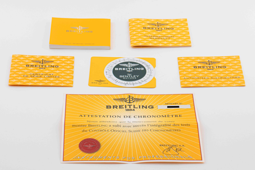 Breitling For Bentley 6.75 Limited Edition 100ks