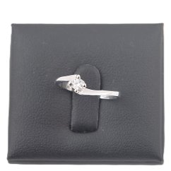 Prsten z bílého zlata 14Kt 1,90 g