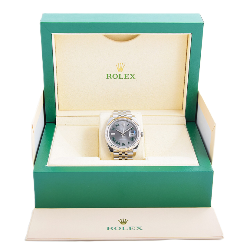 Rolex Datejust 41mm 126334 Wimbledon Dial 2023 Jubilee