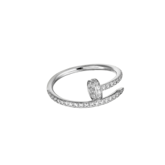 Prsten Cartier Juste un Clou ring, small model, semi-paved