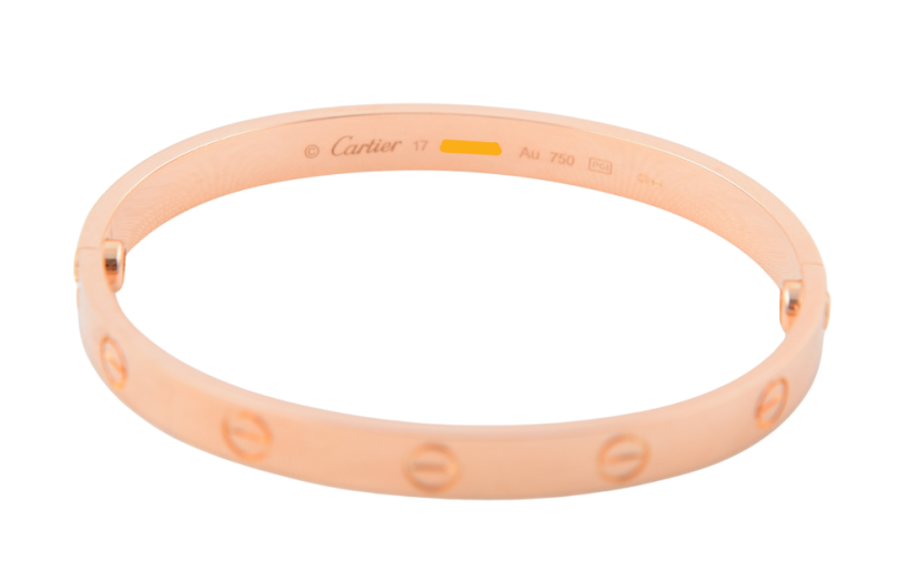 Cartier LOVE z růžového zlata