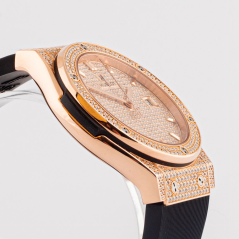Hublot Classic Fusion Gold Pavé