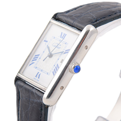 Cartier Tank must de Cartier Silver