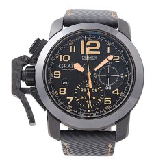 Graham Chronofighter Oversize Black Sahara