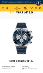Breitling Super Chronomat B01 44