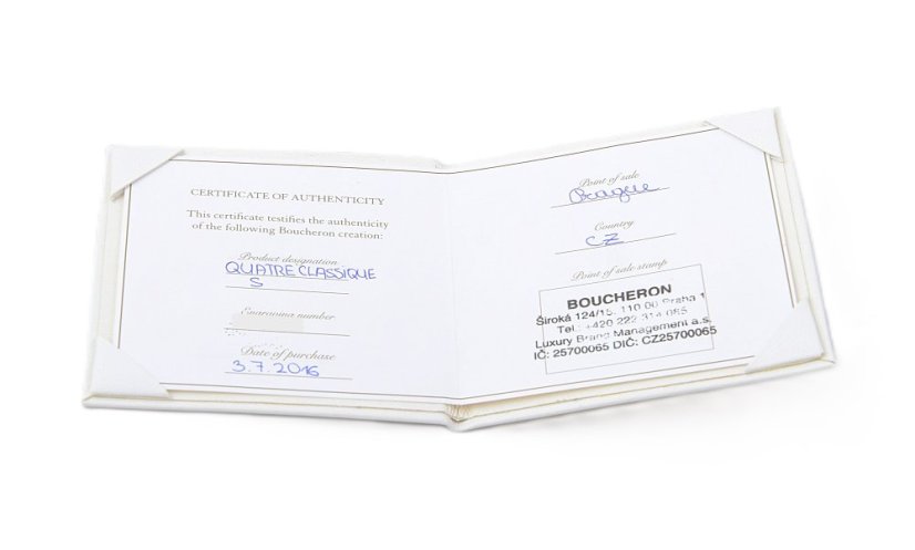 Prsten Boucheron Quatre Classique