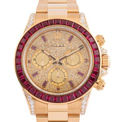 Rolex Daytona Pave Red Ruby