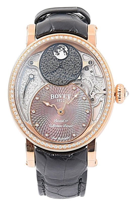 Bovet Dimier Recital 11 R110001-SD1 Miss Alexandra Moon Phase Pink Gold 41mm