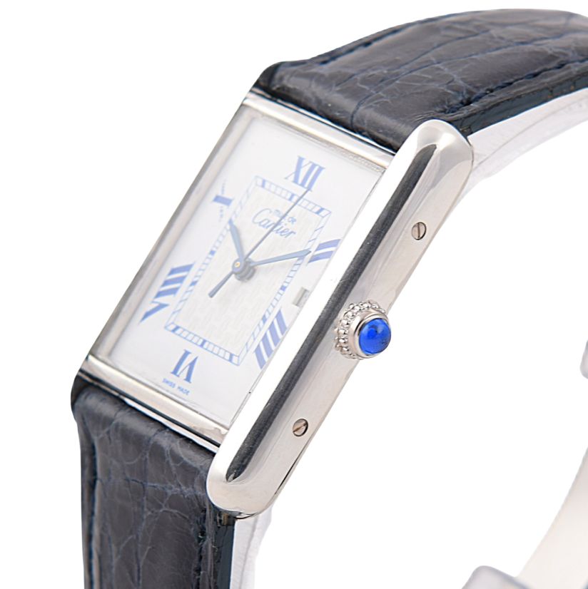 Cartier Tank must de Cartier Silver