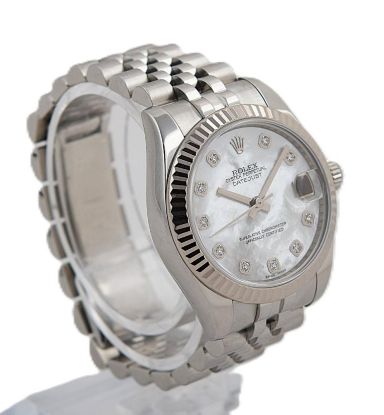 Rolex Datejust 31mm Mother-of-pearl Diamond-set