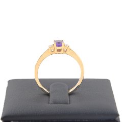 Prsten ze žlutého zlata 14Kt 2,30 g
