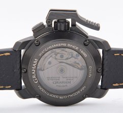 Graham Chronofighter Oversize Black Sahara