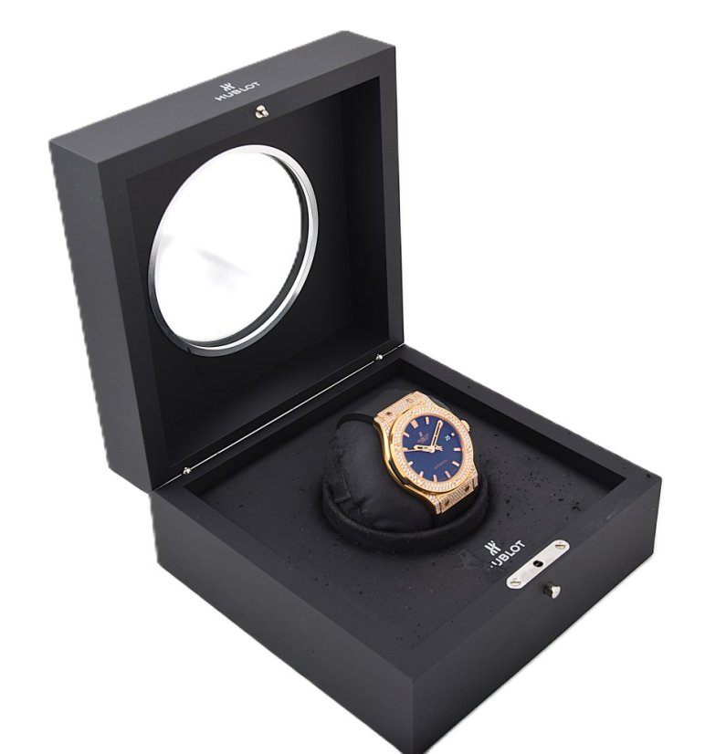 Hublot Classic Fusion King Gold Diamonds