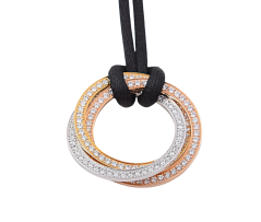 Cartier Trinity 3 Diamond cordon