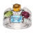 Prsten BVLGARI Allegra White Gold