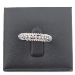 Prsten z bílého zlata 14Kt 2,88 g