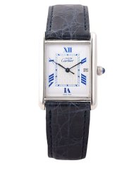 Cartier Tank must de Cartier Silver