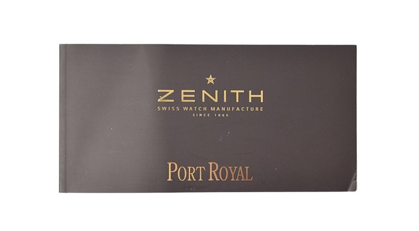 Zenith Mega Port Royal Open El Primero Grande Date