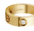 Prsten Cartier LOVE ze žlutého 18k zlata
