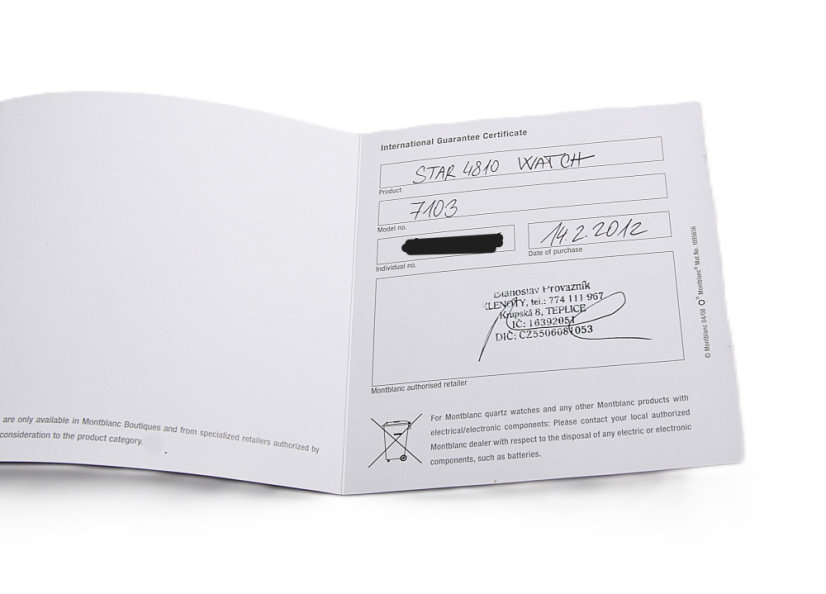 Montblanc Star 4810 Gold