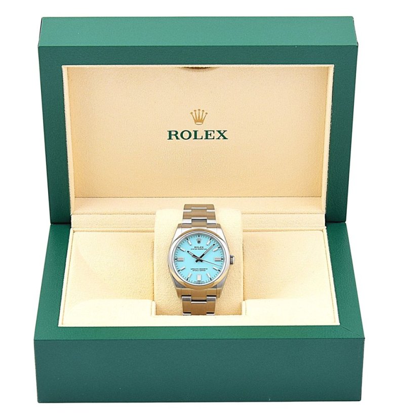 ROLEX Oyster Perpetual 36mm Tiffany